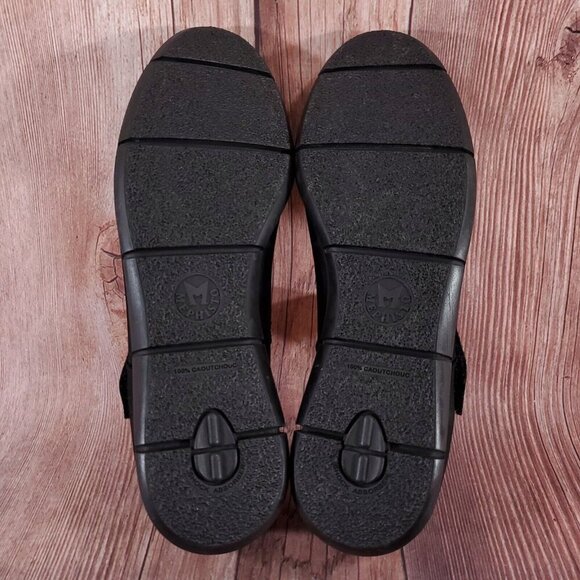 Mephisto Womens Size 10 Jenyfer Nubuck Mary Jane Shoes Black Suede Air-Jet - Picture 14 of 15